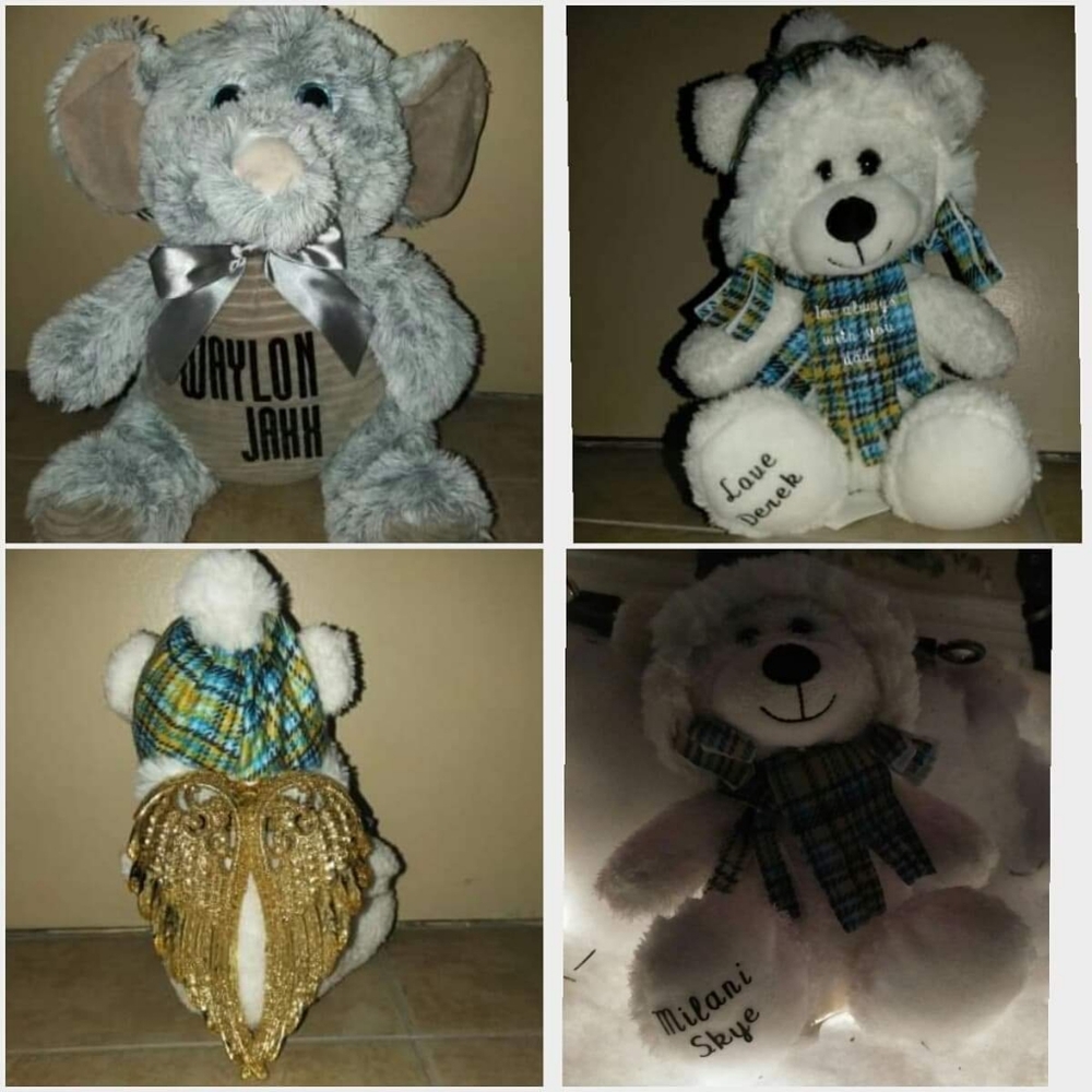Personalized stuffed animals!